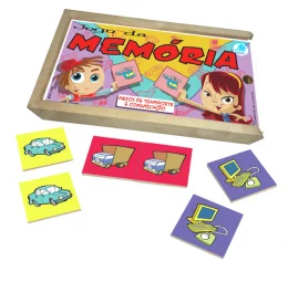 Jogo da Memria Meios de Transporte e Comunicao
