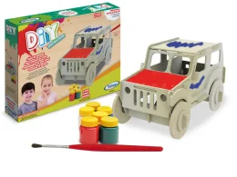 Quebra-cabea Carrinho  Para Pintura 3D