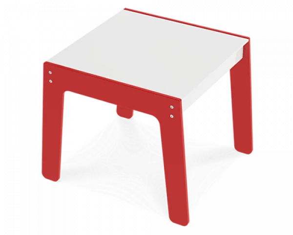 Mesa Infantil - Vermelha + 1 Cadeira