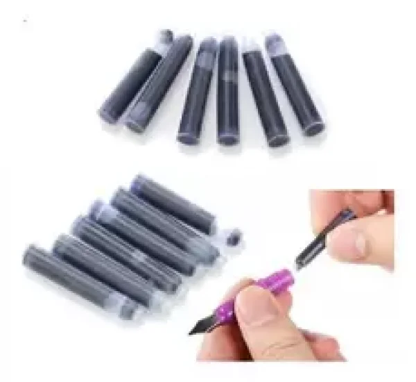 Cargas de Caneta Tinteiro - Unidade, cor nica - azul