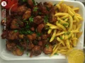 Frango a Passarinho com Fritas Frango a Passarinho com Fritas