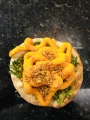 E.Brócolis com Cheddar e Alho E.Brócolis com Cheddar e Alho