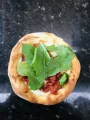E.Tomate Seco com Mussarela de Búfala e Rúcula E.Tomate Seco com Mussarela de Búfala e Rúcula