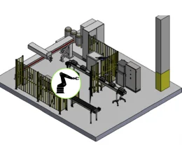 Celda para aplicacin de plasma y PU