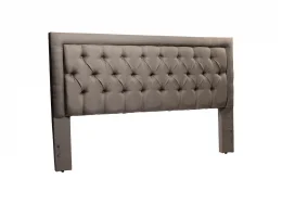 Cabeceira King 1,95x1,25 Florena  - TC:  Linho Bege