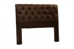 Cabeceira Casal 1,40x1,25 Captone Paris  - TC:  Suede Cohiba