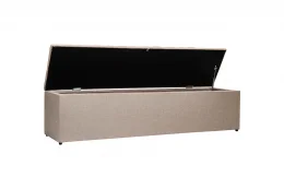 RECAMIER QUEEN LINHO BEGE CAPTON 1,50