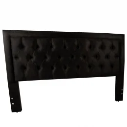 Cabeceira King 1,95x1,25 Florena - TC: Preto Amassado