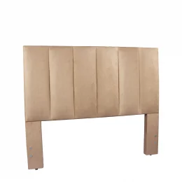 Cabeceira Queen 1,60x1,25 Sevilha  - TC: Suede Imbuia