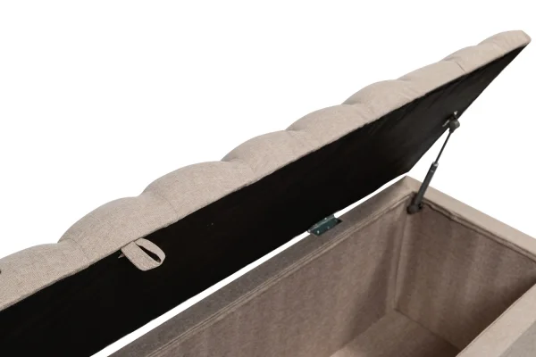 RECAMIER CASAL LINHO BEGE CAPTON 1,30