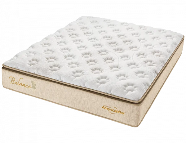 COMBO COLCHO QUEEN BALANCE + CAMA BOX TECIDO SUEDE IMBUIA