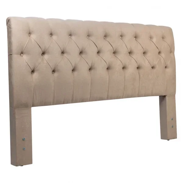 COLCHO AMX ONE CASAL + CAMA BOX + CABECEIRA SUEDE IMBUIA AMASSADO 1,38X 1,88X 0,30