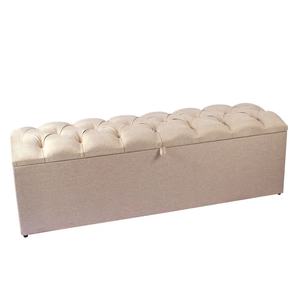RECAMIER KING LINHO BEGE CAPTON 1,80