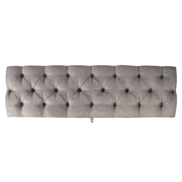 RECAMIER QUEEN PARIS CAPTON 1,50 LINHO CINZA