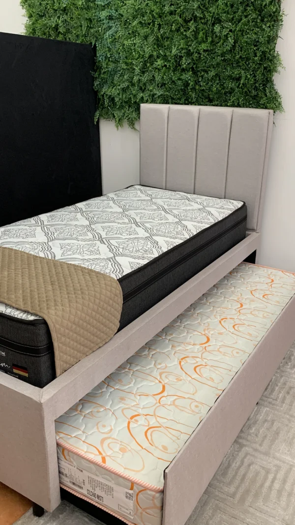 CAMA BOX COM CAMA AUXILIAR 0,88 x 1,88 x 0,43