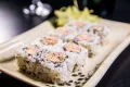 Uramaki de Salmao Grelhado Uramaki de Salmao Grelhado