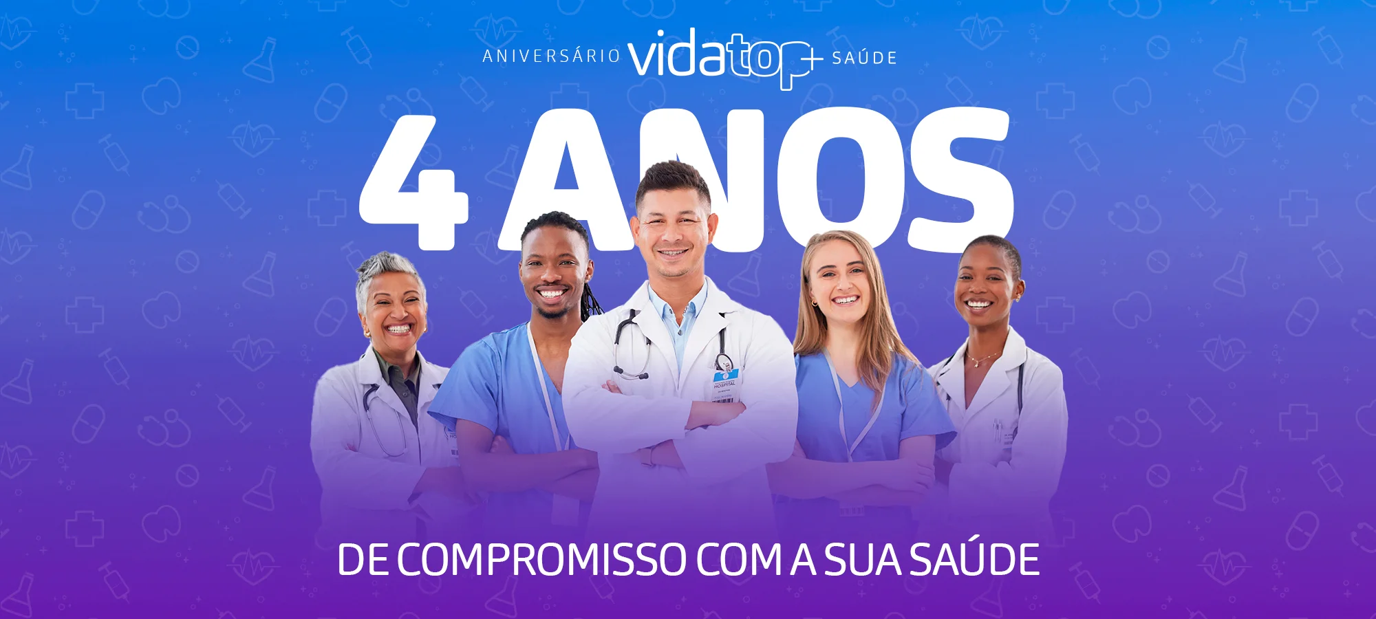 Banner 4 anos