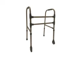 Andador Alum 2 Barras Fixo Pop Brz C Roda 201