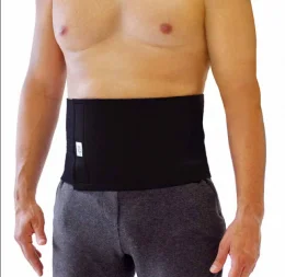 Faixa Abdom Ajustavel Preto Cha711pr25