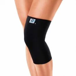 Joelheira Elastica Par Preto M Cha601prm