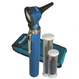 Mini Otoscopio Azul Led