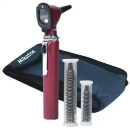 Mini Otoscopio Vinho Led