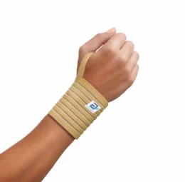 Munhequeira Elastica Ajustavel Bege U Cha2089u