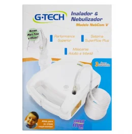 Inalador E Nebulizador Nebcom V Branco
