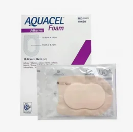 Aquacel Foam Heel Pro 19,8x14cm 422356 Espuma Com Borda Adesiva