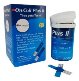 Tira Glicemia Oncall Plus Ii C50 Farma