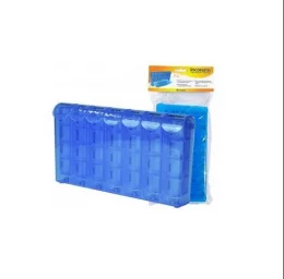 Porta Comprimido Turno Mod Basico Grande Azul Pc0005