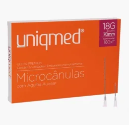 Micro Canula 18g 70mm C12 Uniqmed