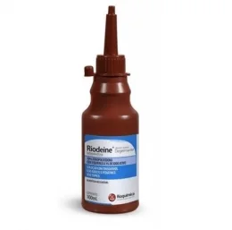 Riodeine - Iodopolividona Dermo Suave  Degermante Almotolia 100ml - Rioquimica