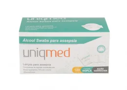 Alcool Swab Sachet C/100 Unidade - Uniqmed