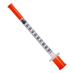 Seringa Insulina 1ml C/Agulha 6mm Com 10 Unidades - Uniqmed