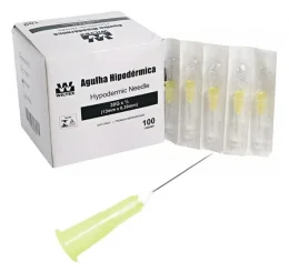 Agulha DescartVel 13x3 30g C/100 Unidade - Wiltex