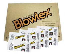 Preservativo NO Lubrificado Com 144 Unidades - Blowtex