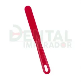 Espatula Plastica Tipo Faca Vermelho - Nova Ogp