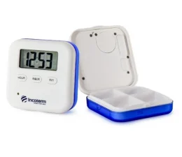 Porta Comprimido Dig C/Alarme Pca050