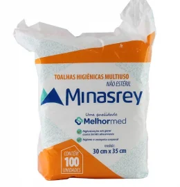 Toalha P/ Banho Seco Multiuso 30x35cm Minasrey