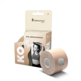 Fita Ad Kinesio Ko 5mx5cm Bege - Dellamed