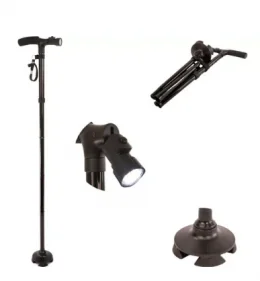 Bengala T Dobravel C/ Luz Led - Supermedy