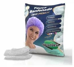 Gorro Sanfonado Bca C100 Protdesc Premium