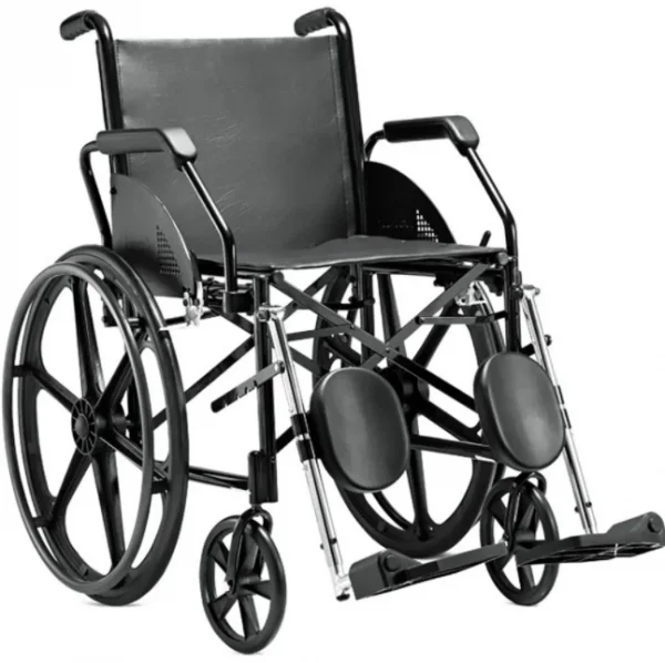 Cadeira Roda 1016 45cm Courvin Preta 100kg 8317