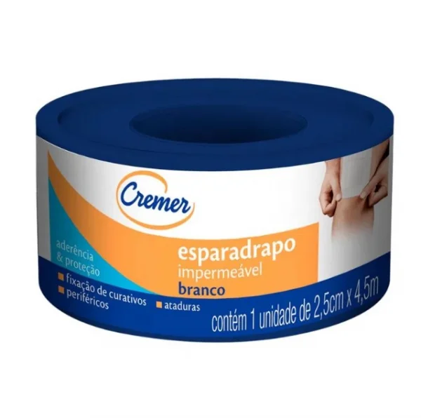 Esparadrapo 2,5cmx4,5m Cremer