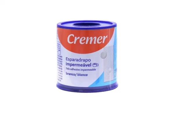 Esparadrapo Impermeavel 5cmx4,5m Branco Cremer