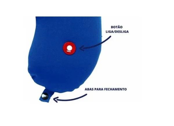 Almofada PescoÇO C/ Massagem - Supermedy