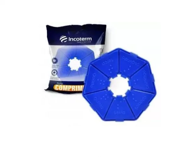 Porta Comprimido Pq Azul Pc0028-01