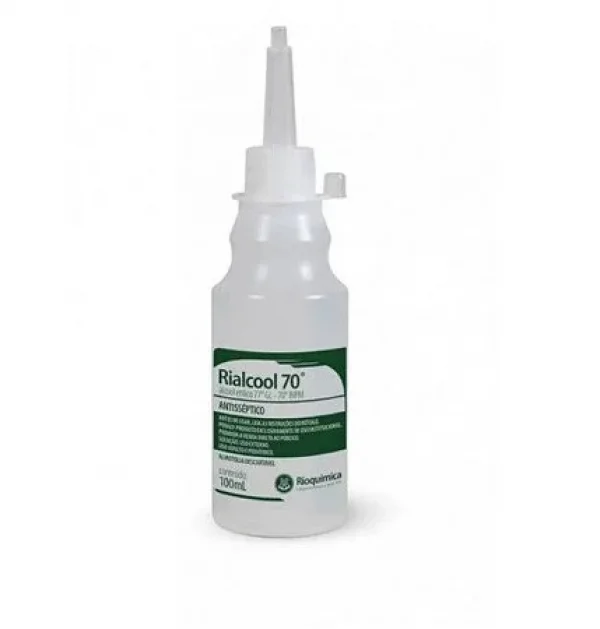Alcool AntissÉPtico 70% 100ml - RioquÍMica