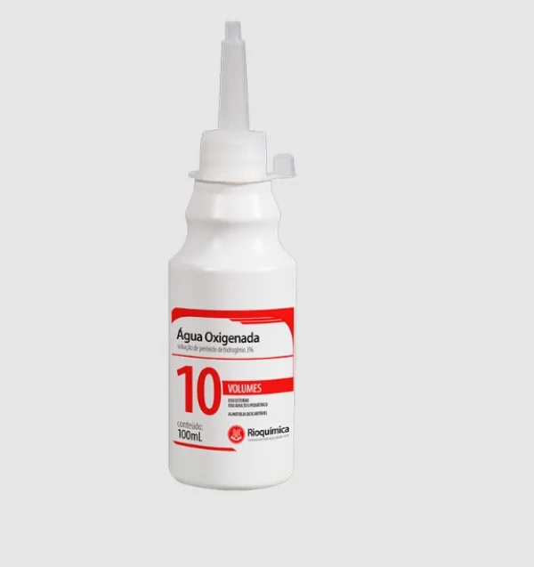 Agua Oxigenada 10 Volumes 100ml Almotolia - Rioquimica
